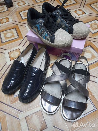 Сандалии,туфли и кеды для девочки,36-37размер