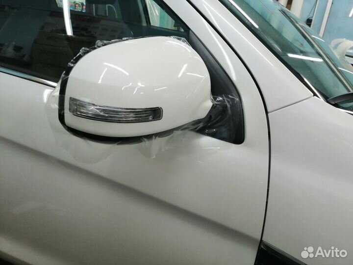 Оклейка антигравийная пленка. Бронь