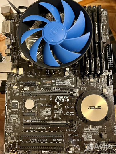 Игровой компьютер Intel core i7 3770 / GTX 1060