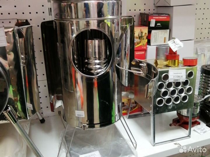 Печь Рыбака (пошехонка) для палатки с экранами