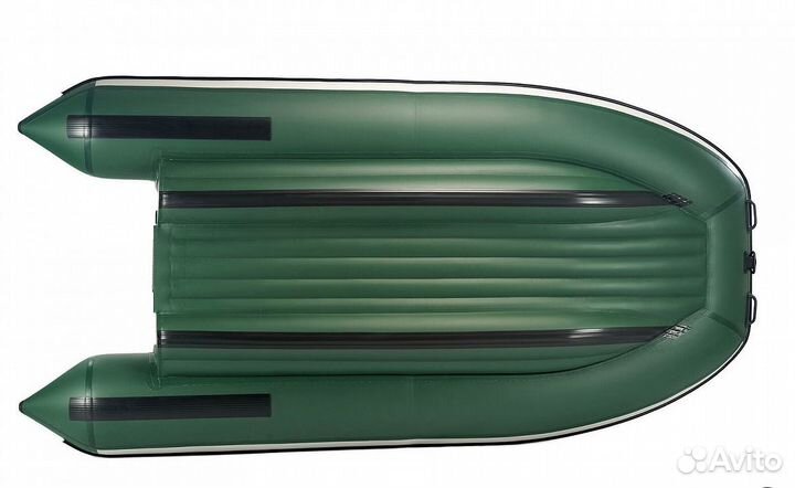 Лодка mishimo lite DF 430 (Светло-серо - зеленый)