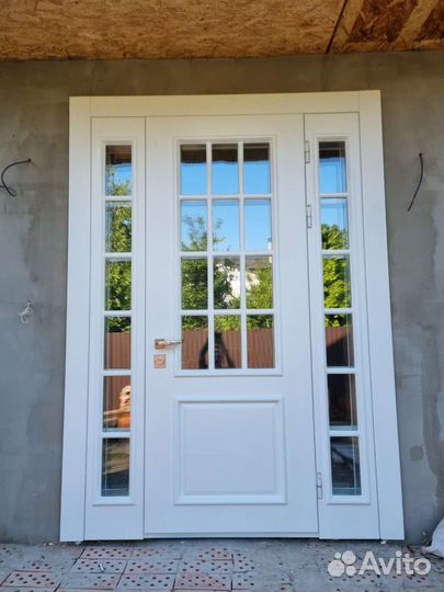 Установка входных металлических дверей