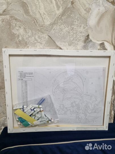 Картина по номерам новая