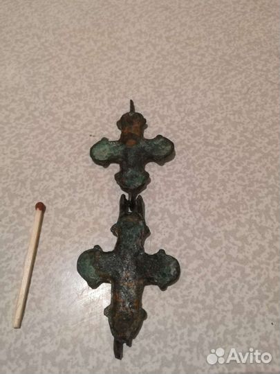 Крестик складной, старинный