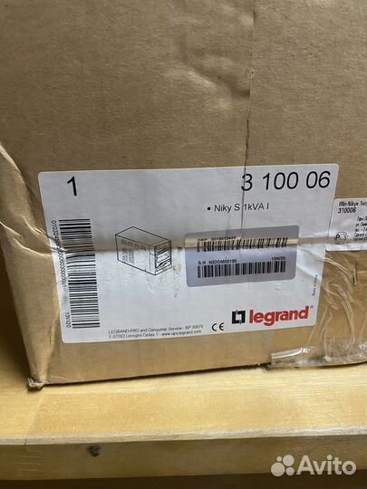 Ибп Legrand Niky S 1000 ва