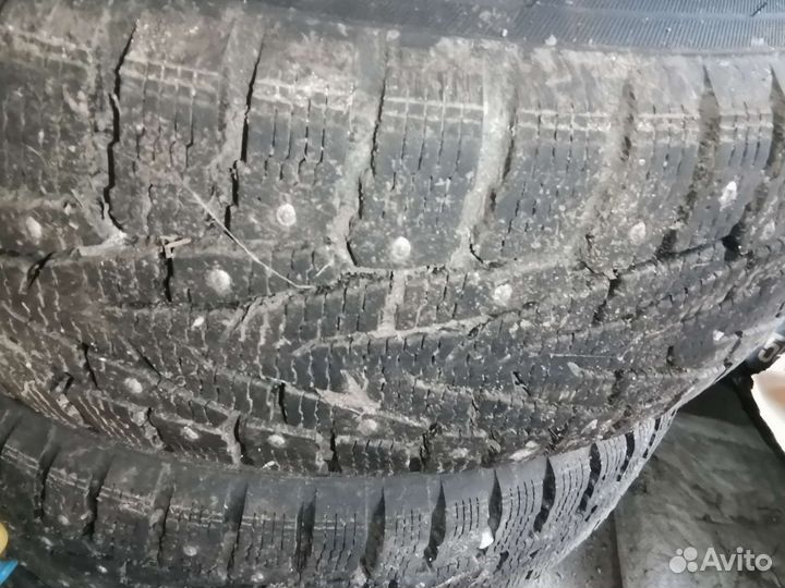 Литые диски r16 на Volvo xc90 с зимними шинами