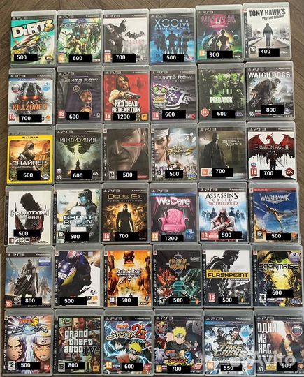 Игры для Sony Playstation 3