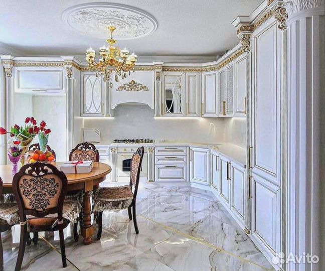 Кухня на заказ в стиле барокко