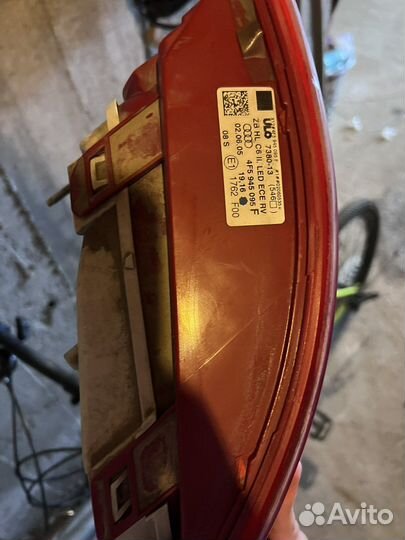 Фонарь задний левый