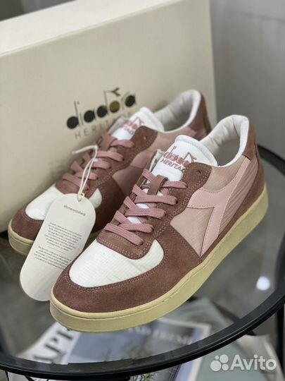 Замшевые Сникеры Diadora Heritage р 42 Portugal