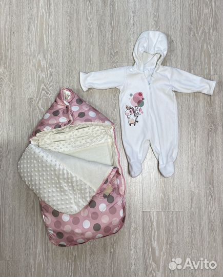 Конверт на выписку для девочки