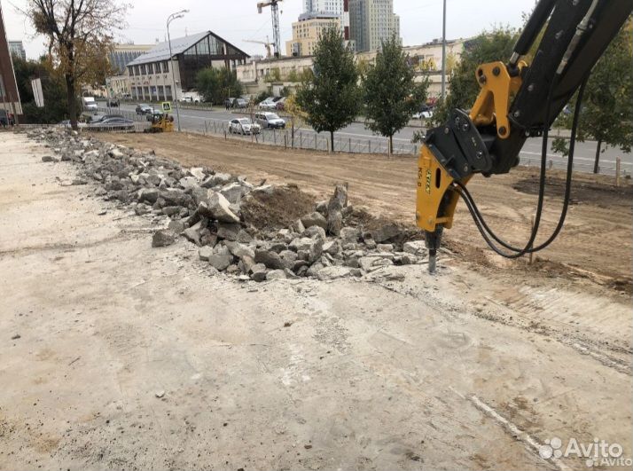 Услуги экскаватора погрузчика уборка снега
