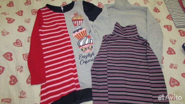 Стильные одежки для девочки рр 140-146