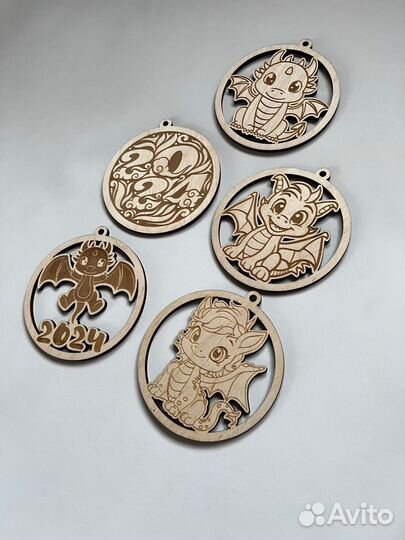 Елочные игрушки 2024