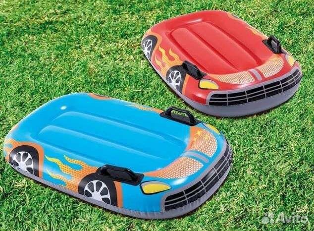 Надувная водная горка Intex, новая