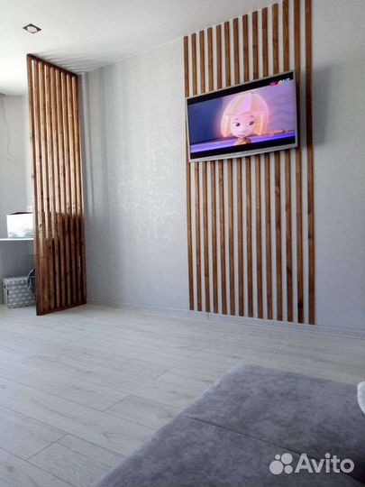 Рейки декор на стену перегородки