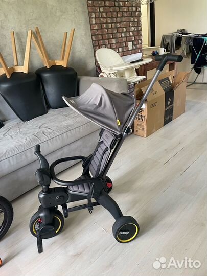 Детский трехколесный велосипед складной doona liki