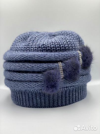 Шапки вязаные