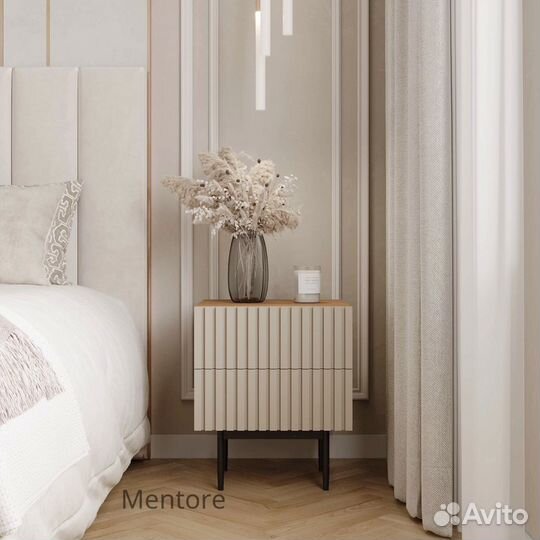 Тумба прикроватная Batista с ящиками