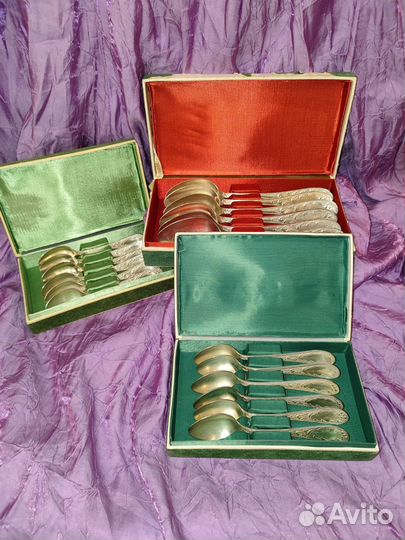 Столовые приборы мельхиор СССР