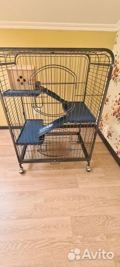 Клетка для шиншиллы бу