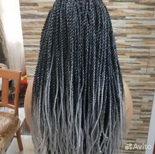 Плетение Афрокосы, косички зизи