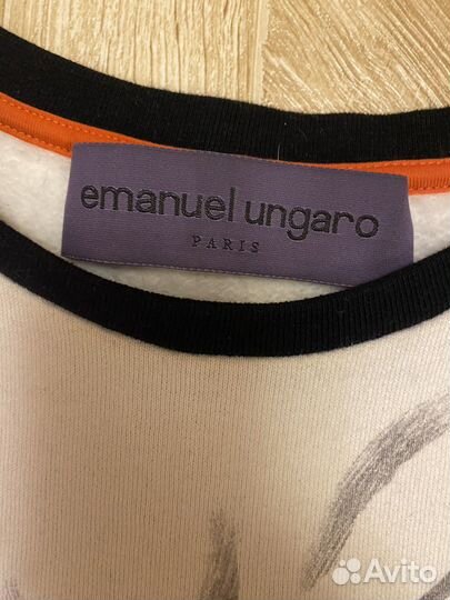 Emanuel ungaro свитшот