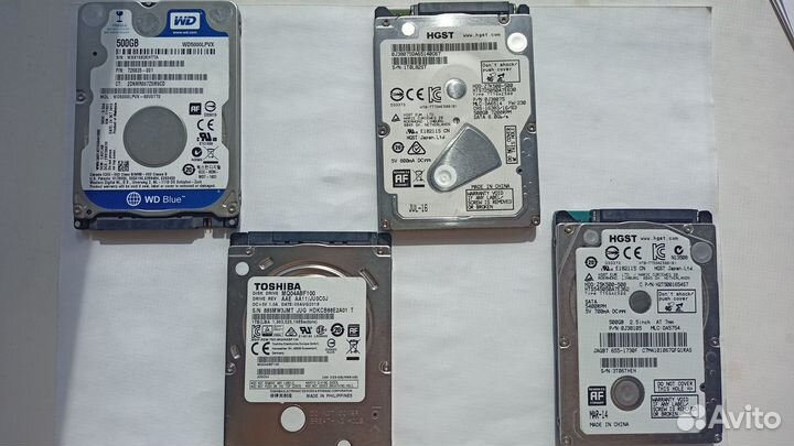 Жесткий диск 2,5 500GB 1TB