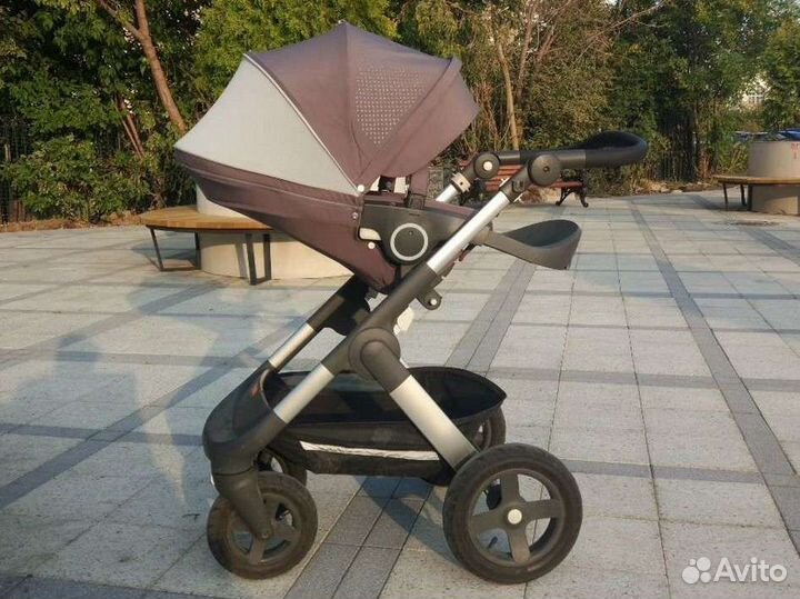 Прогулочная коляска Stokke Trailz с аксессуарами