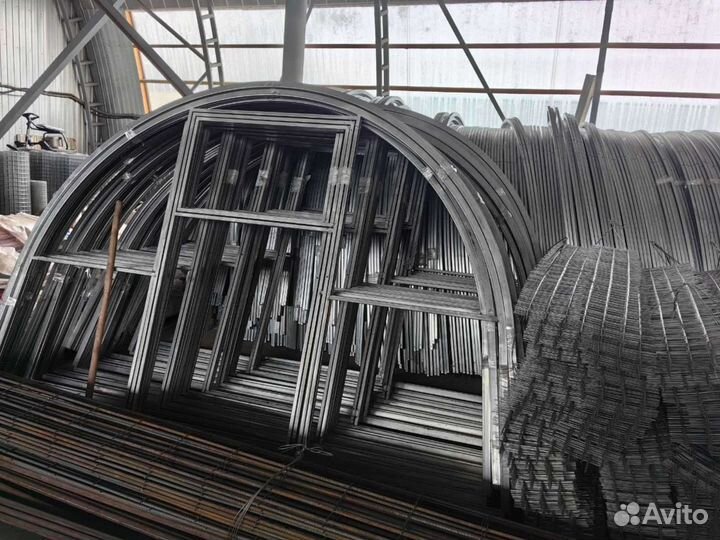 Теплица 3 на 6 усиленная оцинкованная