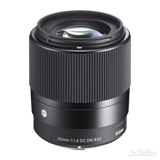 Объектив Sigma AF 30mm f/1.4 DC DN Cont MFT, Черны