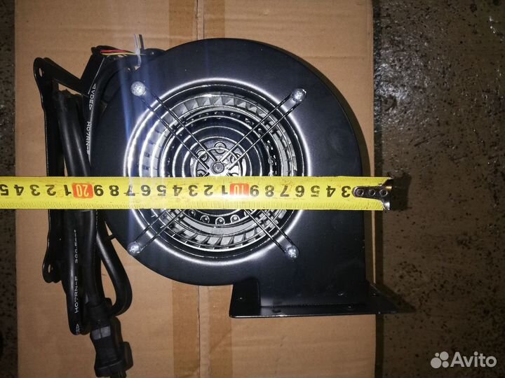 Вентилятор улитка радиальный полностью мелалл