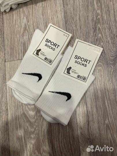 Носки nike белые
