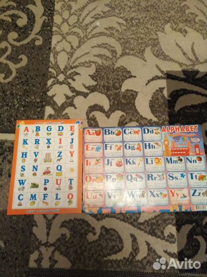 Английский для малышей Умные пазлы и плакат