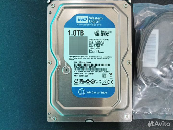 Жесткий диск hdd 1 тб