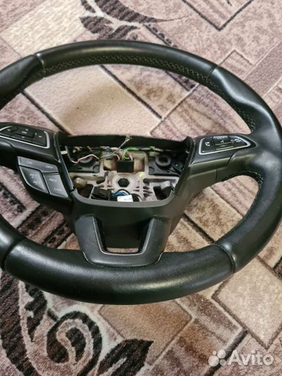 Комплект руля ford focus 3 рест, обогрев + круиз