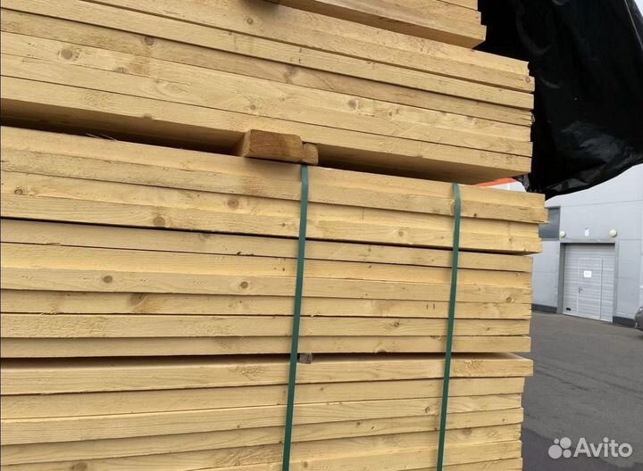 Обрезная доска любые размеры поставка