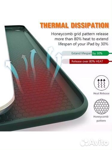 Чехол на iPad 9.7 2017/2018, Air 1/2 Silicone Case