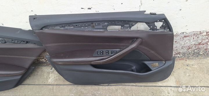 Дверные карты бмв 5 модели