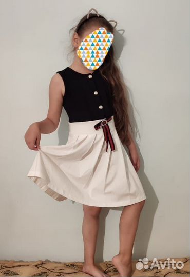 Платье для девочки 140