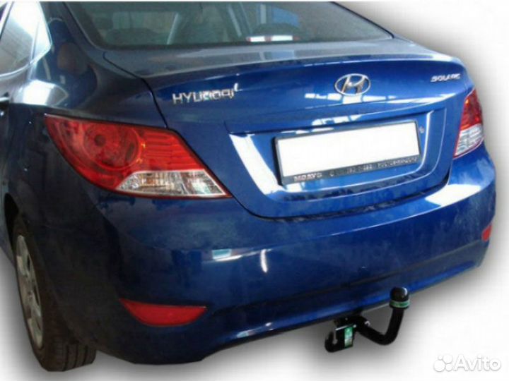 Фаркоп установка тсу Hyundai Solaris I, 5-дв. хэтч