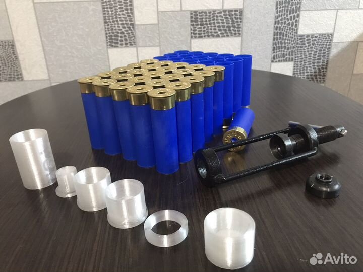 Закатка для патронов, прессы и гильзы (набор)