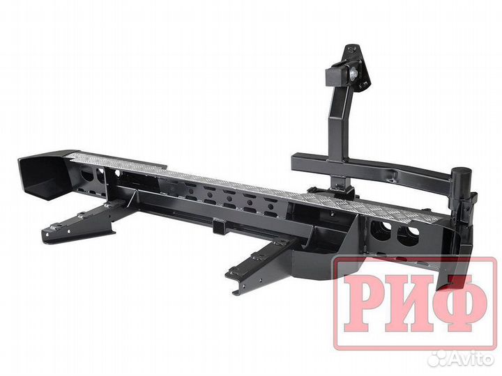 Силовой бампер задний газ Соболь rifgaz-20125