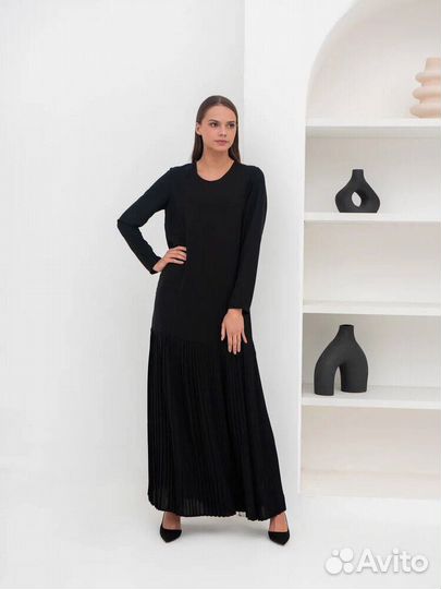 Платье женское черное