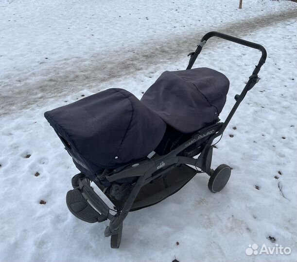 Коляска для двойни cam twin pulsar
