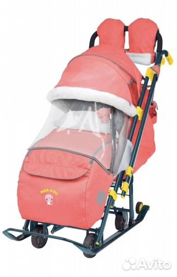 Санки коляска Ника 7-4 в отс