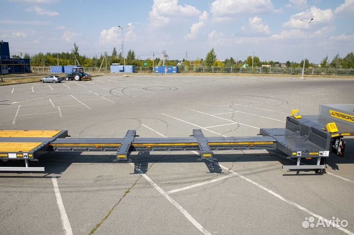 Полуприцеп трал (тяжеловоз) Juterborg JTB-40, 2024