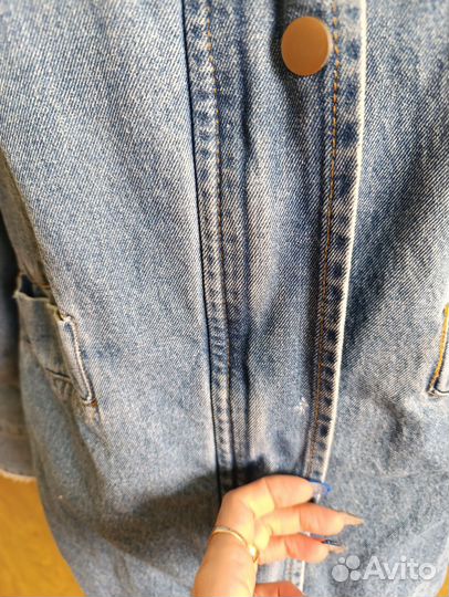 Джинсовка теплая