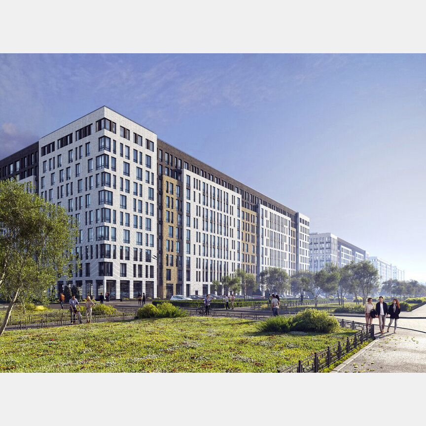 3-к. квартира, 99,9 м², 2/10 эт.