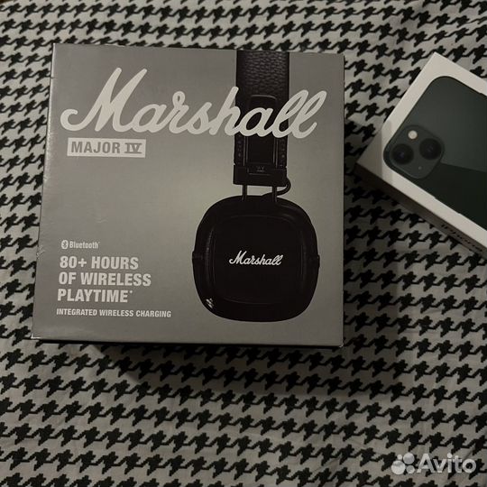 Наушники marshall major 4